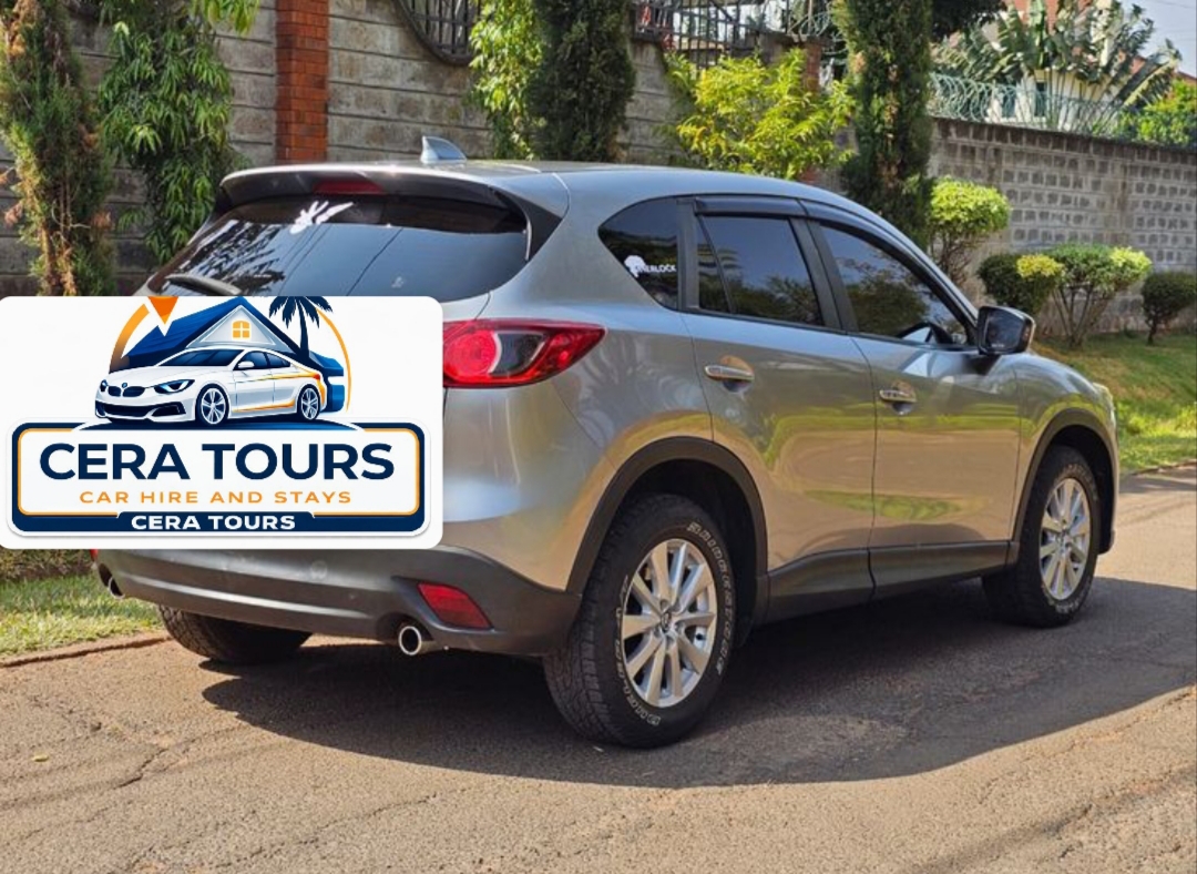 Grey Mazda CX 5 